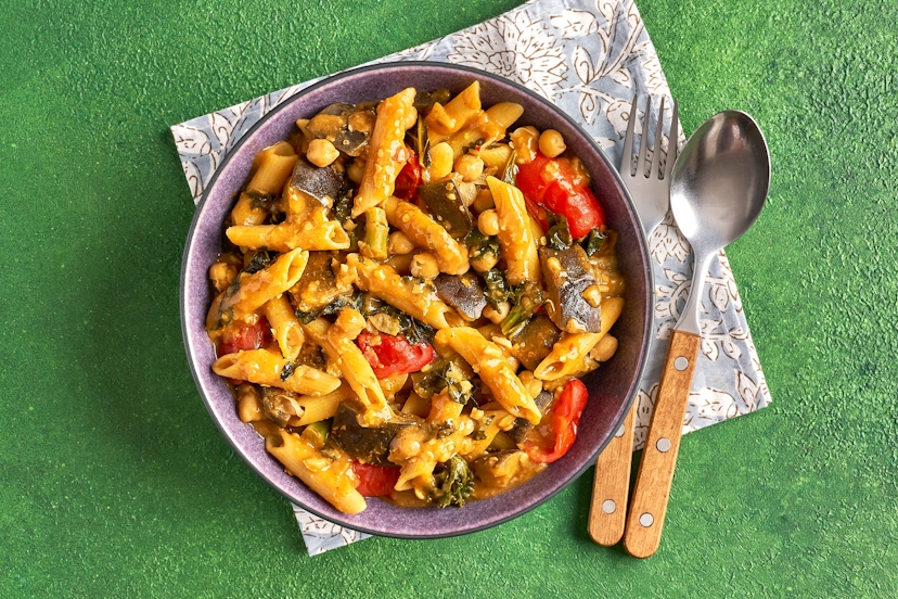Otherwise known as pasta with chickpeas (but the Italian sounds so much more romantic!), this traditional dish is made with aubergines and tomatoes stirred into pasta and flavoured with garlic, chilli and lemon. (And in case you’re wondering, it’s pronounced 'pasta eh cheh-chi'!)