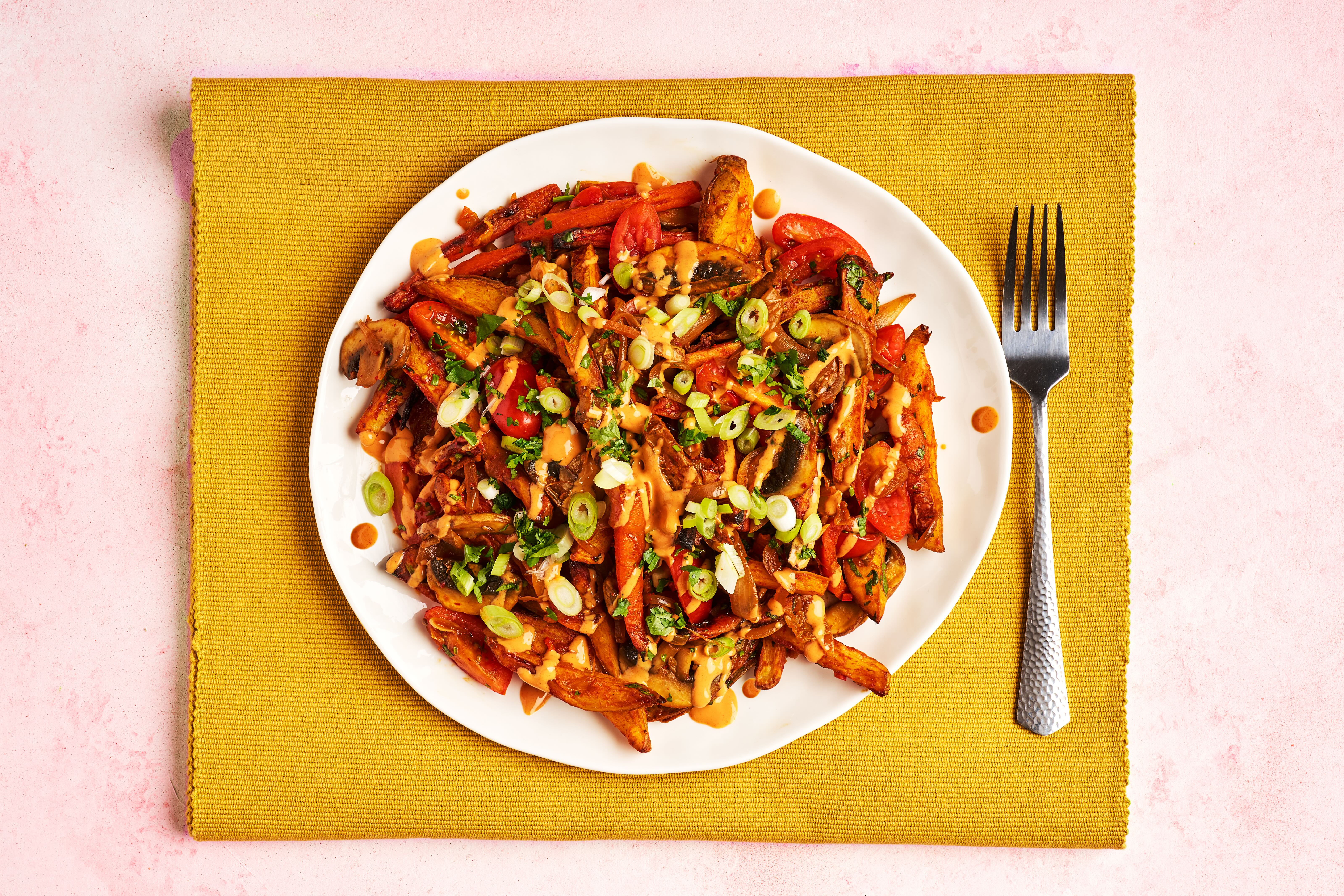 Korean loaded fries