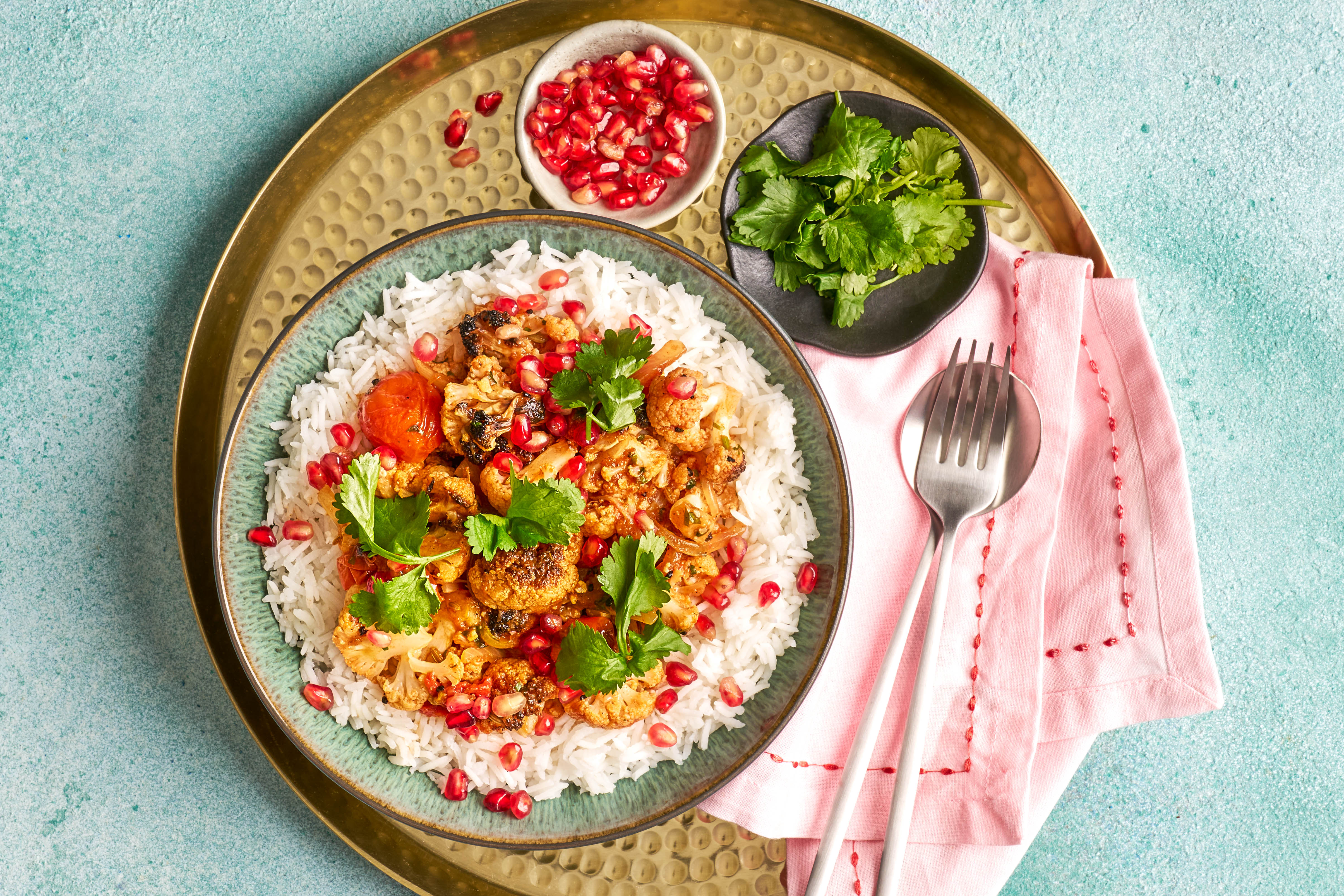 Fast & fragrant cauliflower curry